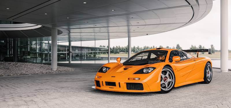 Mclaren f1 orange
